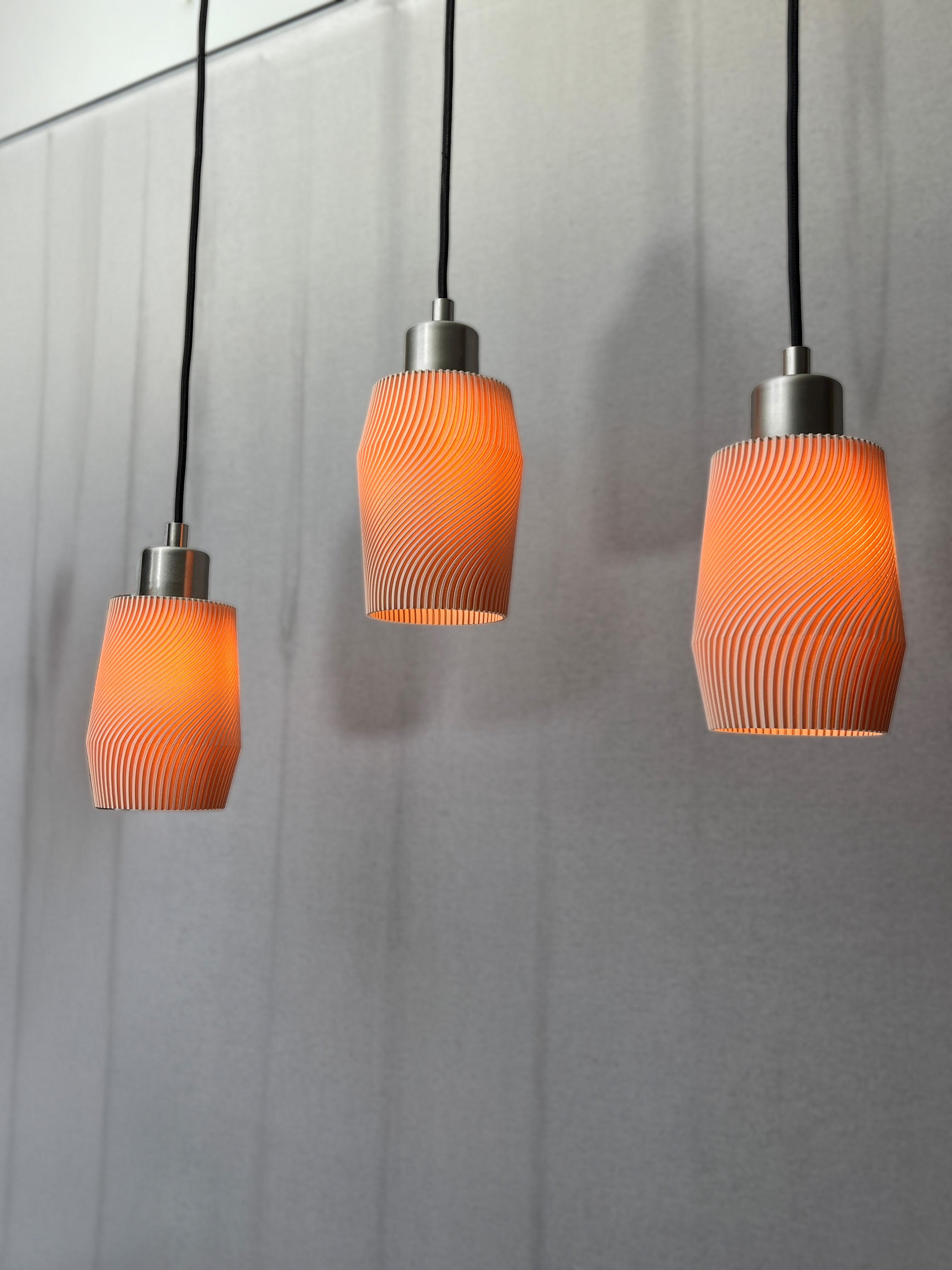 3D Druck Lampe – Trio