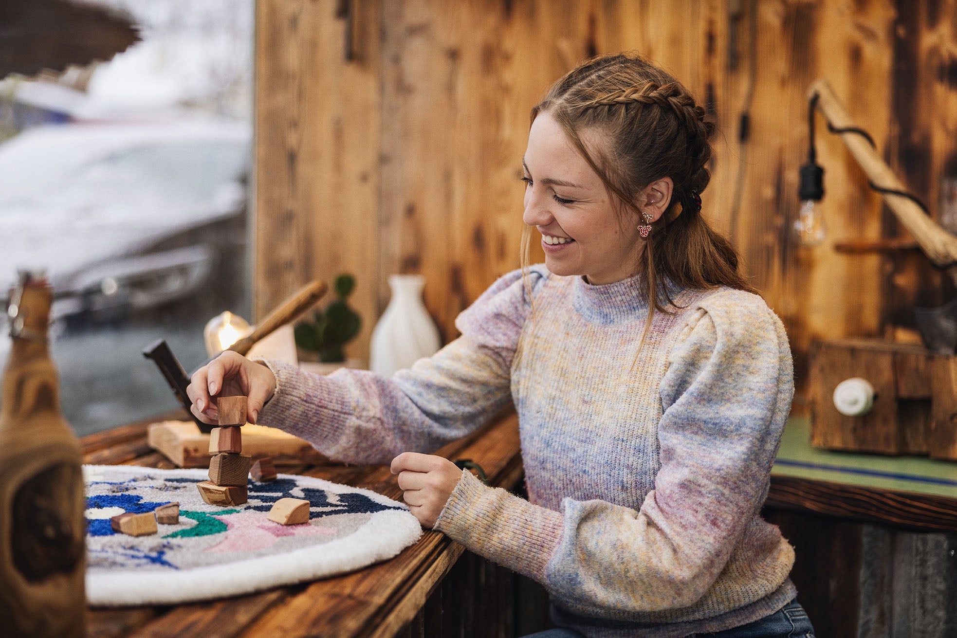 Stapelspiel – Schmunzelbaum