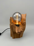 Nachttischlampe aus Hof zu Wil Eiche (Bruchholz)