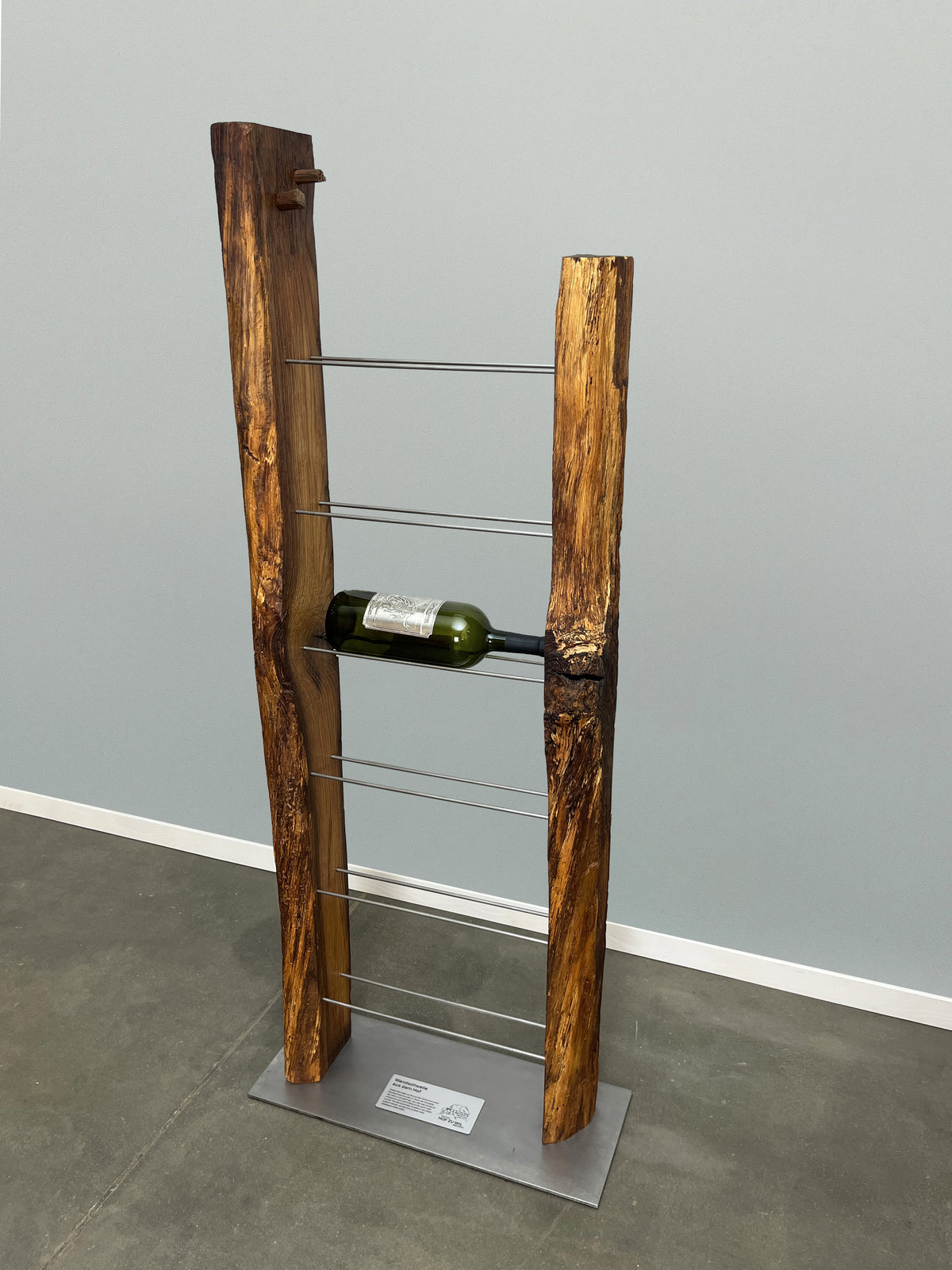 Weinregal – Altholz Eiche aus dem Hof zu Wil