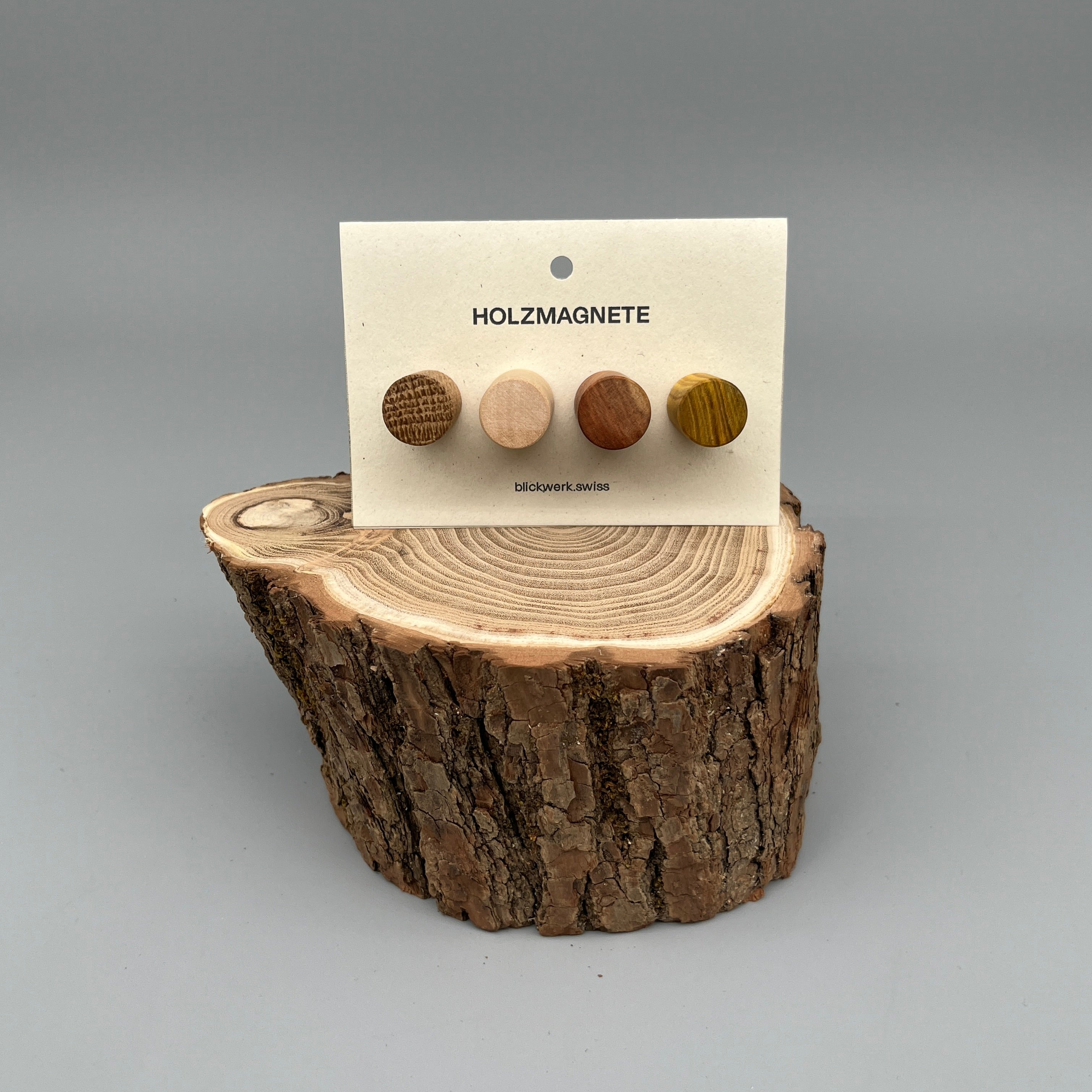 Holzmagnete 4er-Set