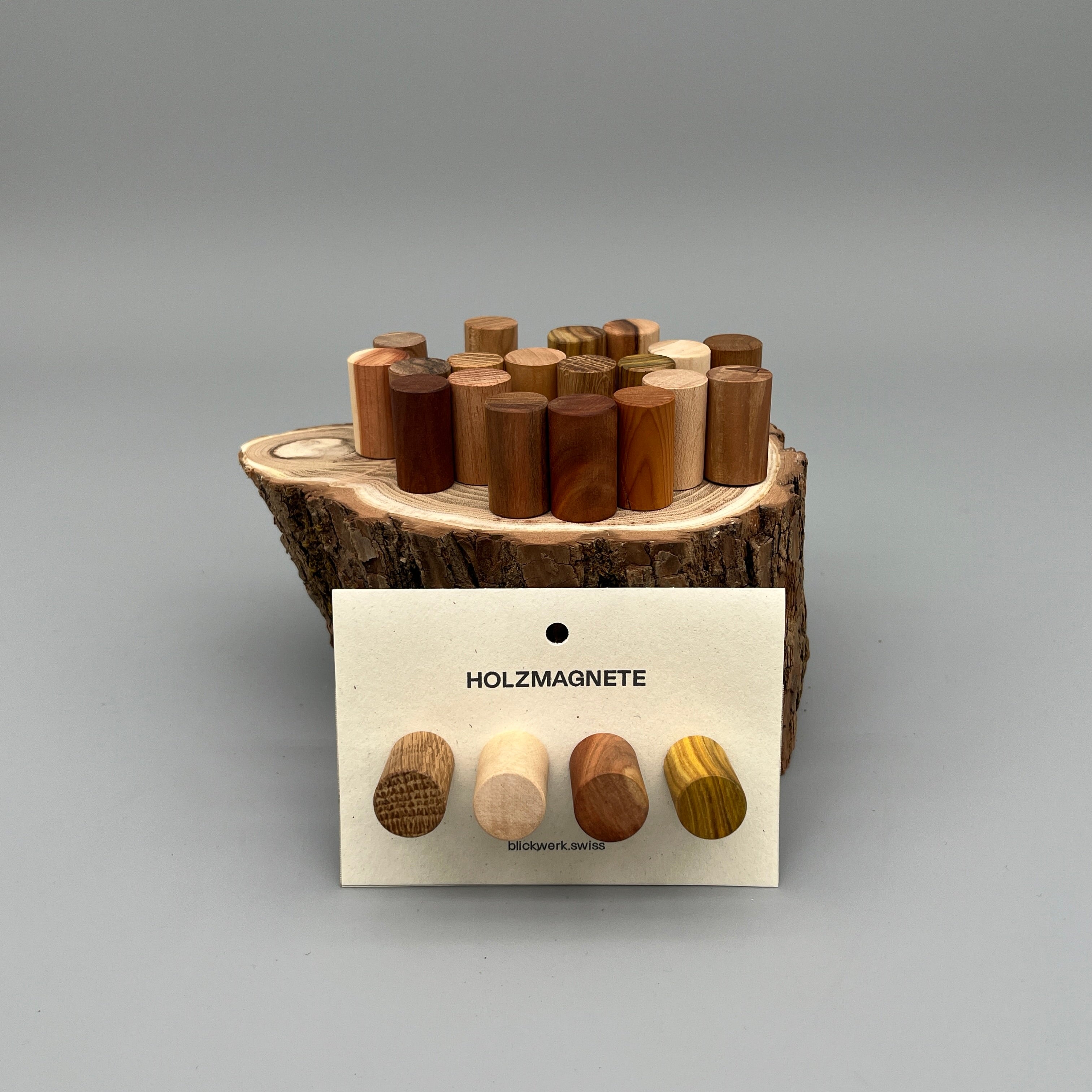 Holzmagnete 4er-Set