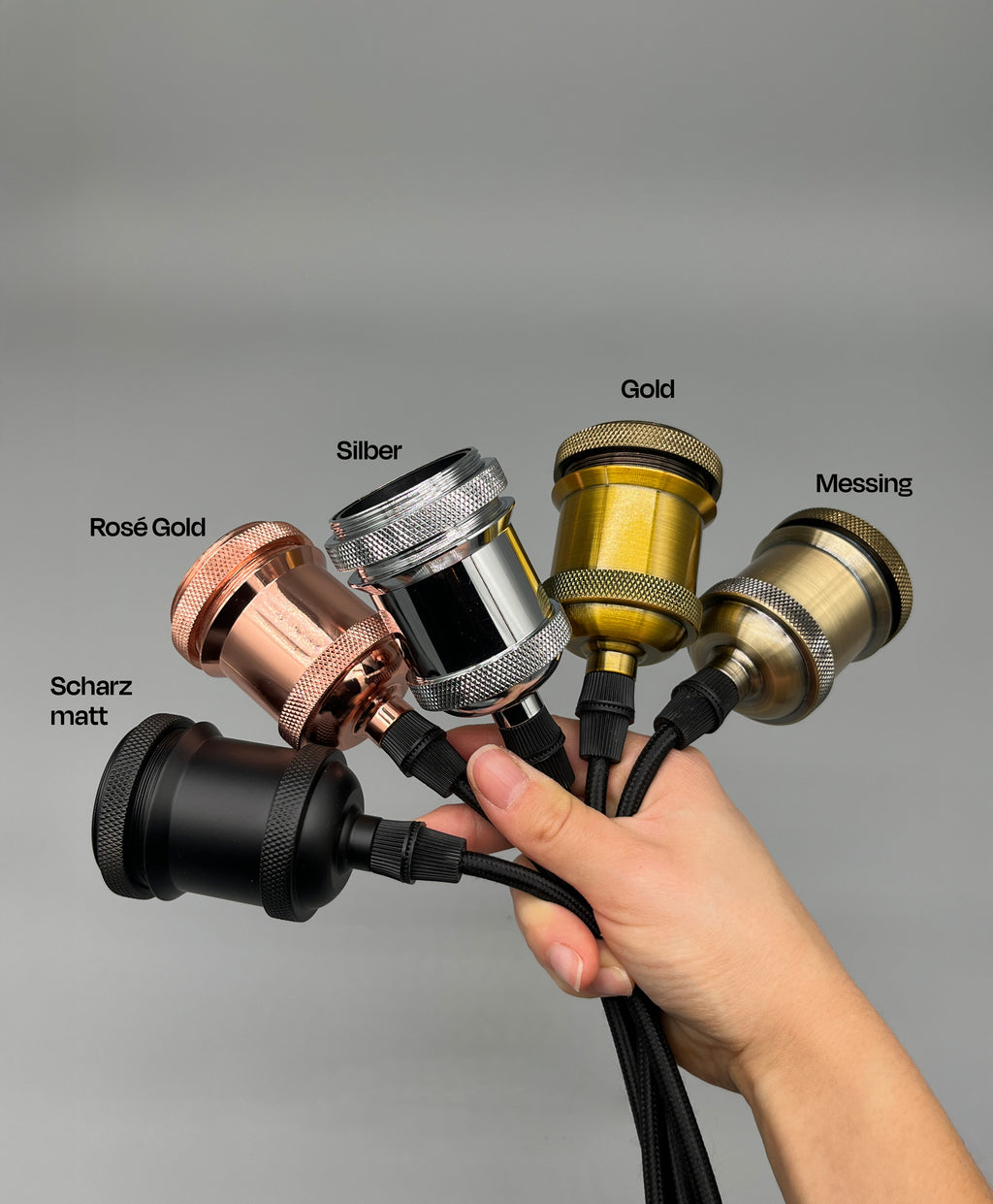 Glühwürmli – Holz Lampenschirm, Eiche geflammt