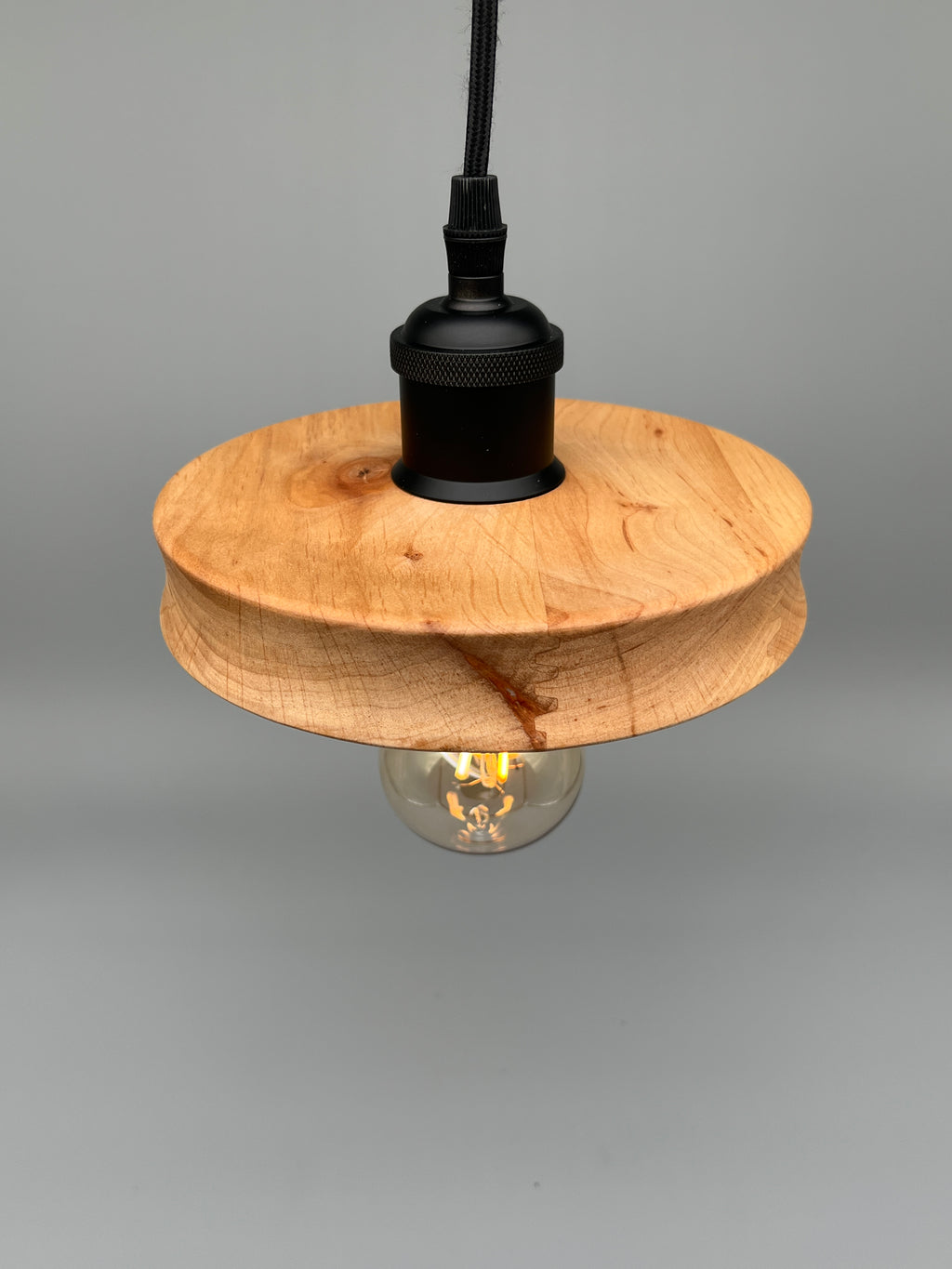 Glühwürmli – Holz Lampenschirm, Erle