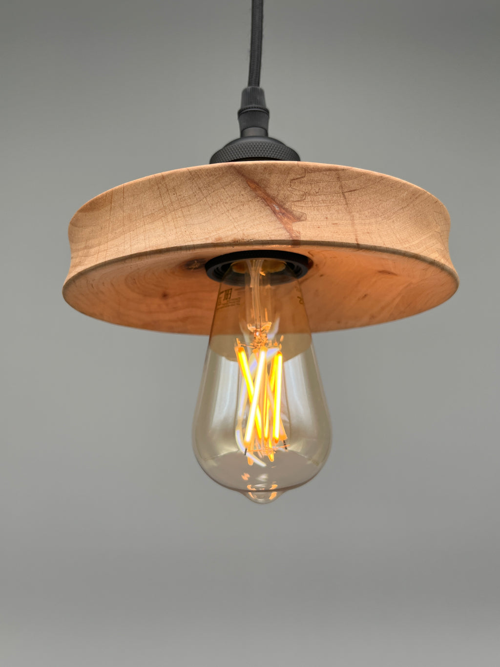 Glühwürmli – Holz Lampenschirm, Erle