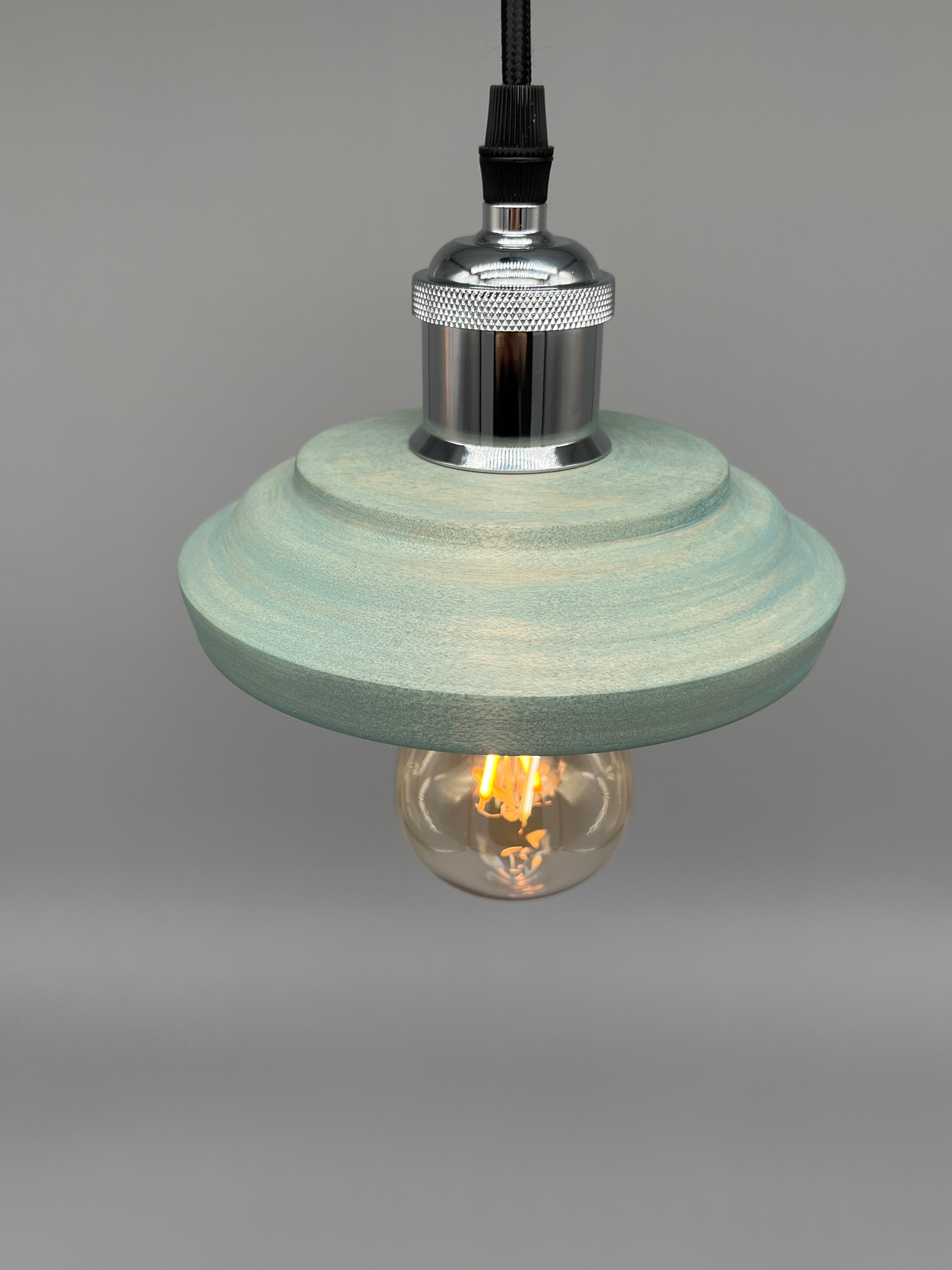 Glühwürmli – Holz Lampenschirm, Buche gebeizt