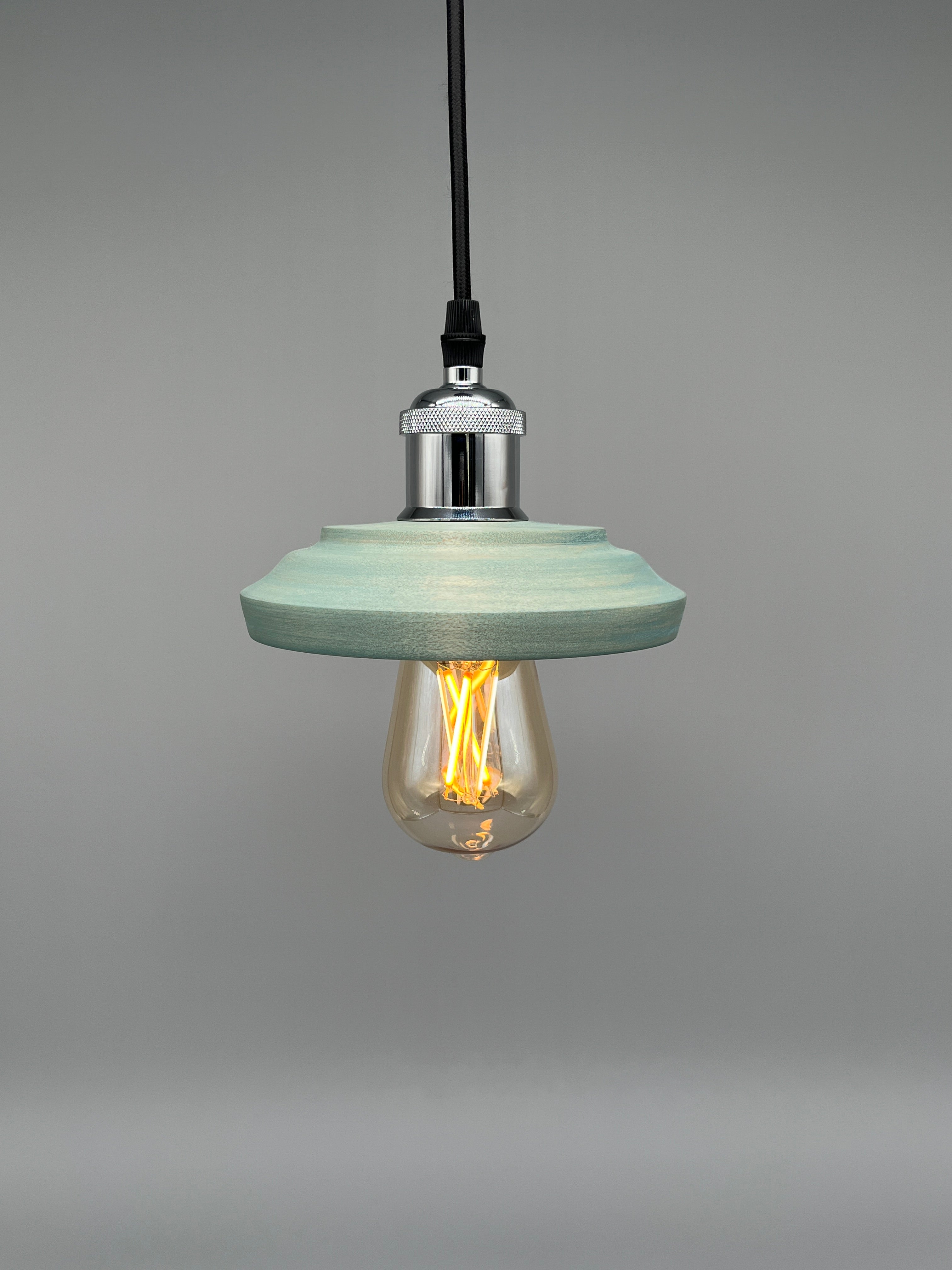 Glühwürmli – Holz Lampenschirm, Buche gebeizt