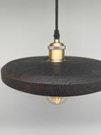 Glühwürmli – Holz Lampenschirm, Eiche geflammt