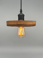 Glühwürmli – Holz Lampenschirm, Eiche aus Weinfass