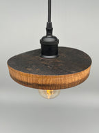 Glühwürmli – Holz Lampenschirm, Eiche aus Weinfass