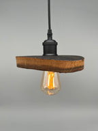 Glühwürmli – Holz Lampenschirm, Eiche aus Weinfass