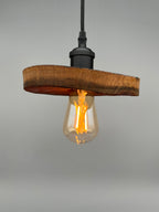 Glühwürmli – Holz Lampenschirm, Eiche aus Weinfass