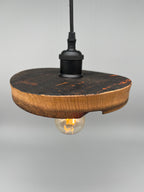 Glühwürmli – Holz Lampenschirm, Eiche aus Weinfass