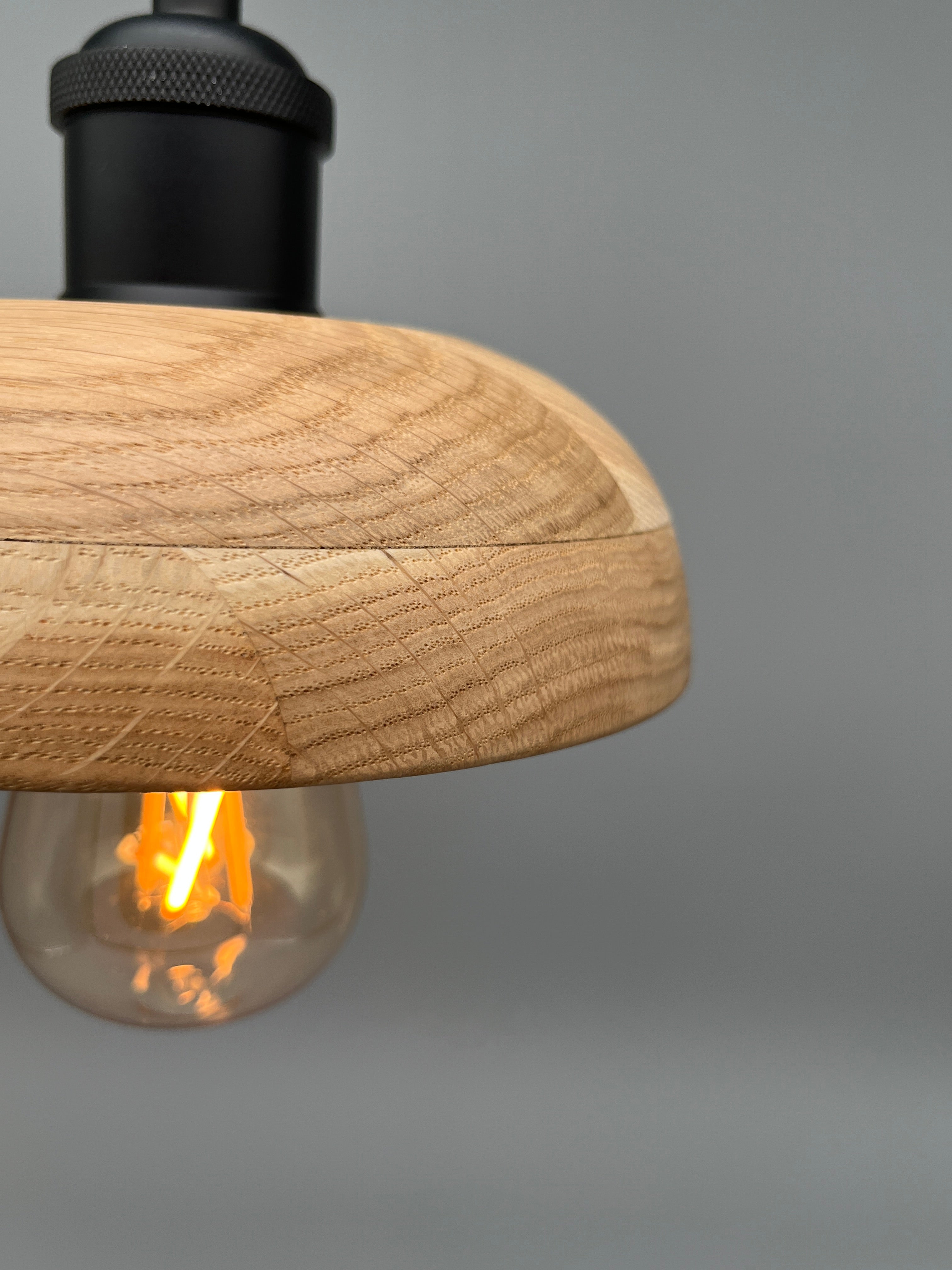 Glühwürmli – Holz Lampenschirm, Eiche