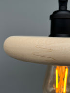 Glühwürmli – Holz Lampenschirm, Birne