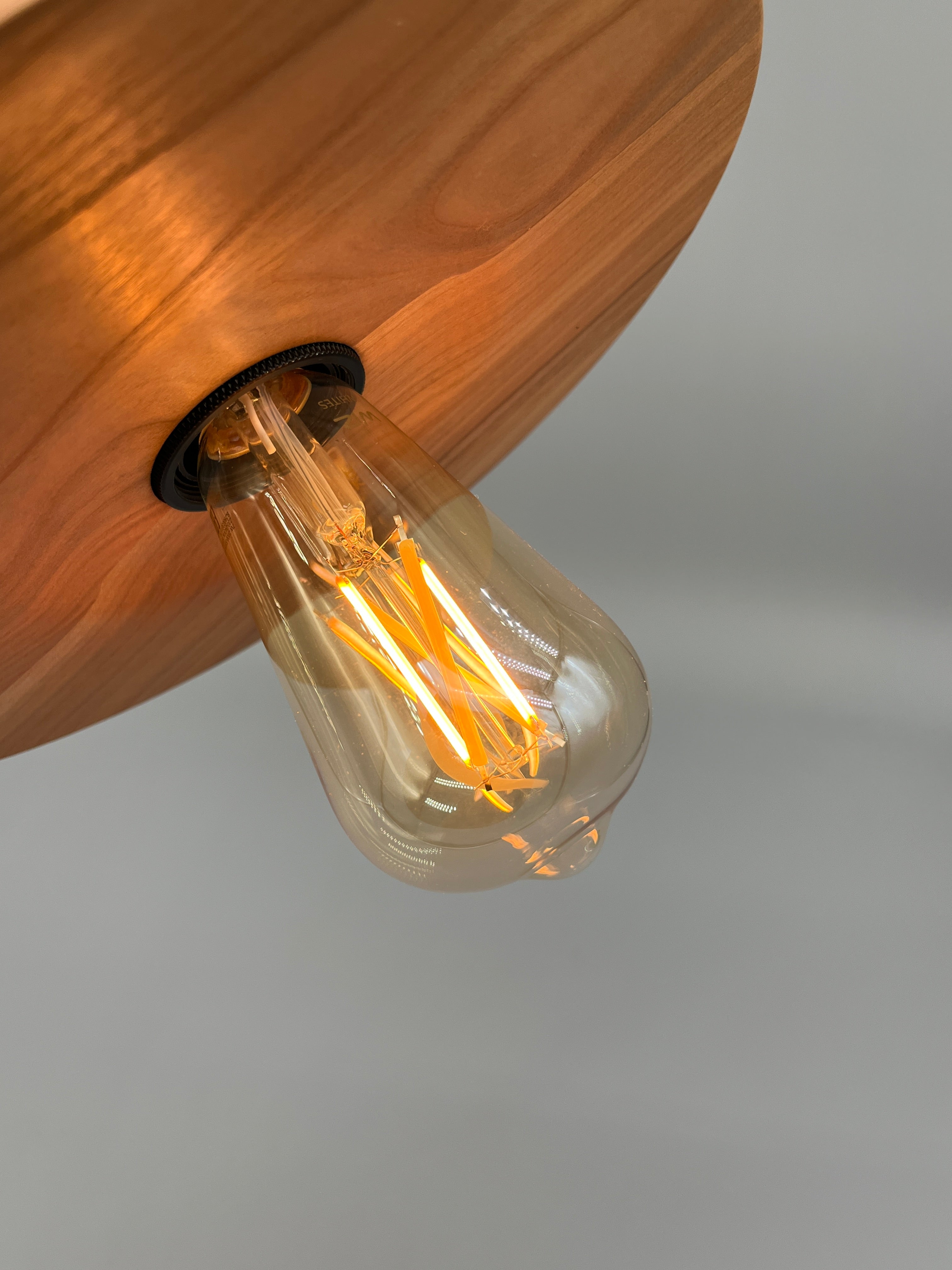 Glühwürmli – Holz Lampenschirm, Kirsche