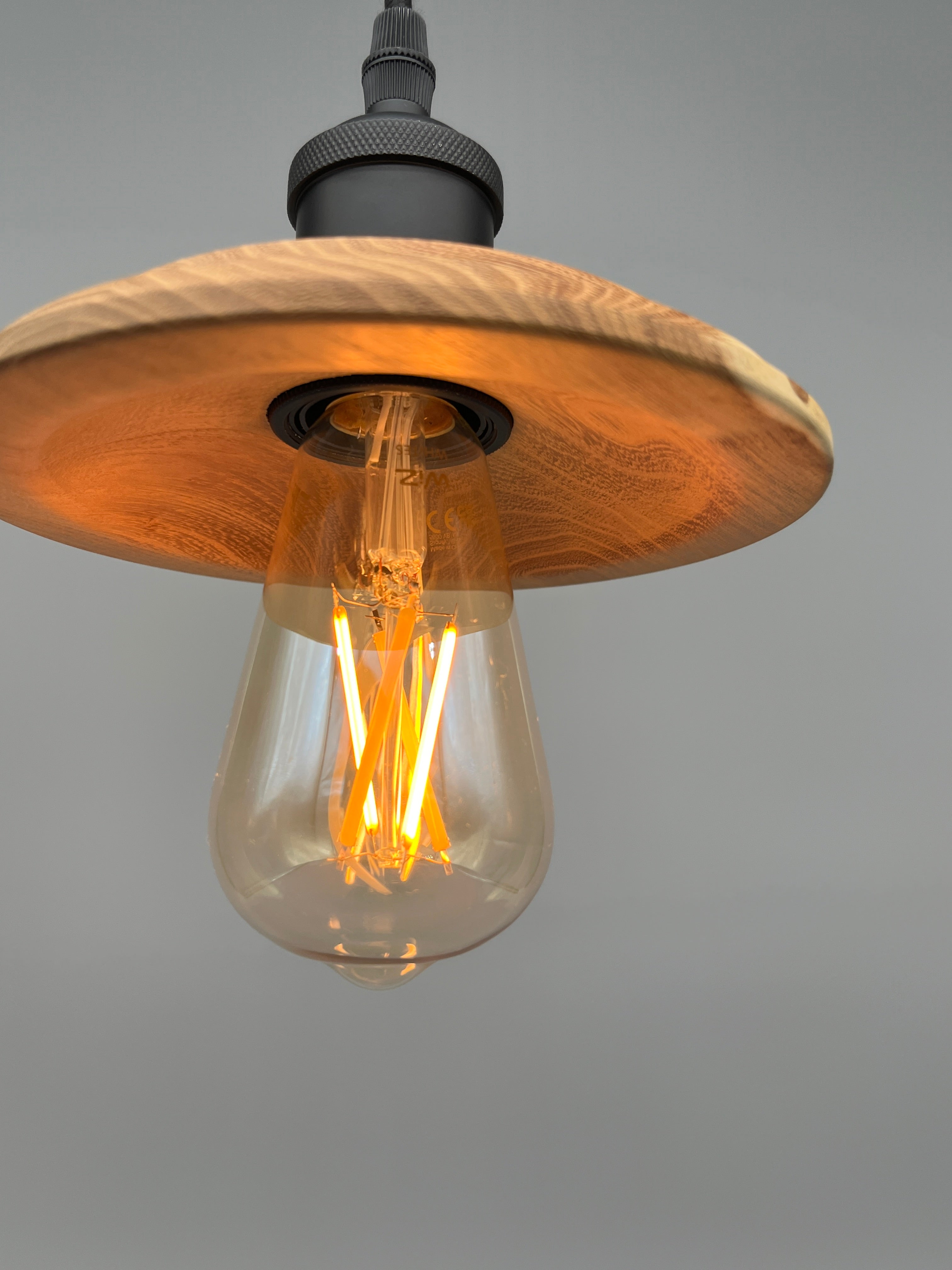 Glühwürmli – Holz Lampenschirm, Eiche