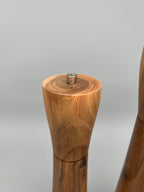 Pfeffer- und Salzmühle Set mit Brettli – Nussbaum