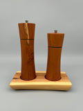 Pfeffer- und Salzmühle Set mit Brettli – Eibe