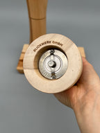 Pfeffer- und Salzmühle Set mit Brettli – Ulme