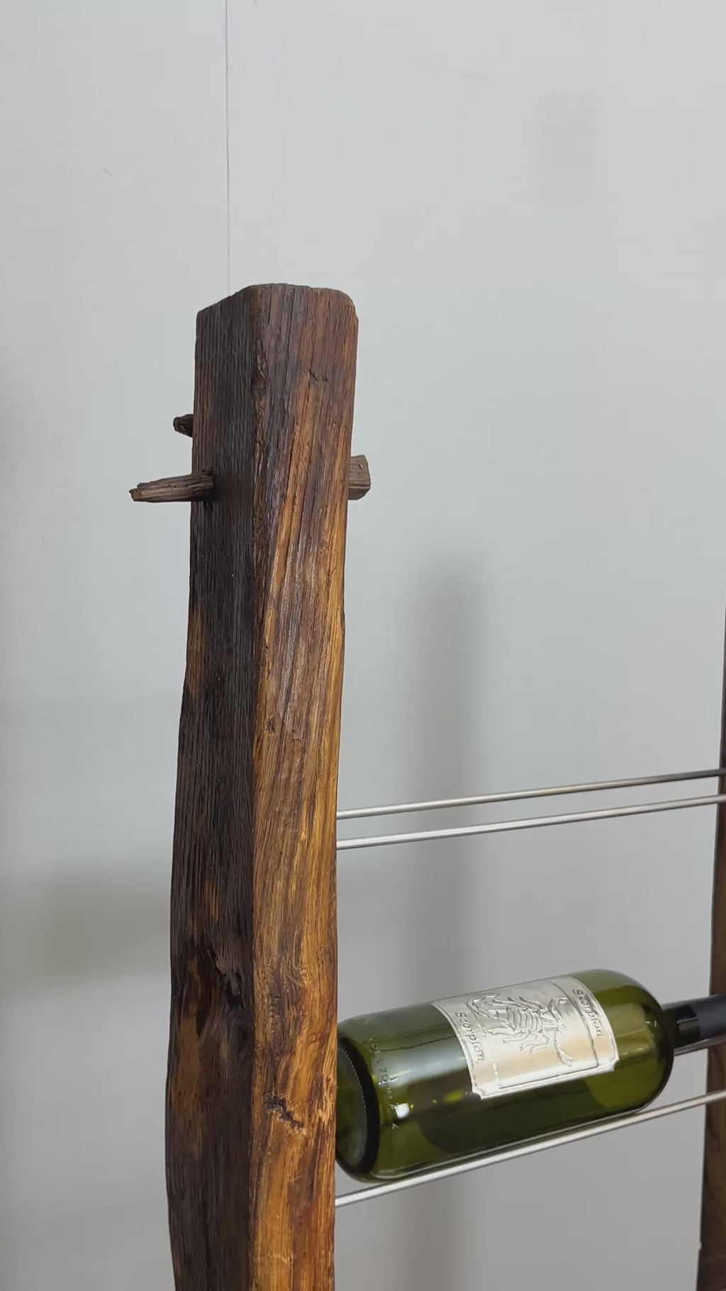 Weinregal – Altholz Eiche aus dem Hof zu Wil