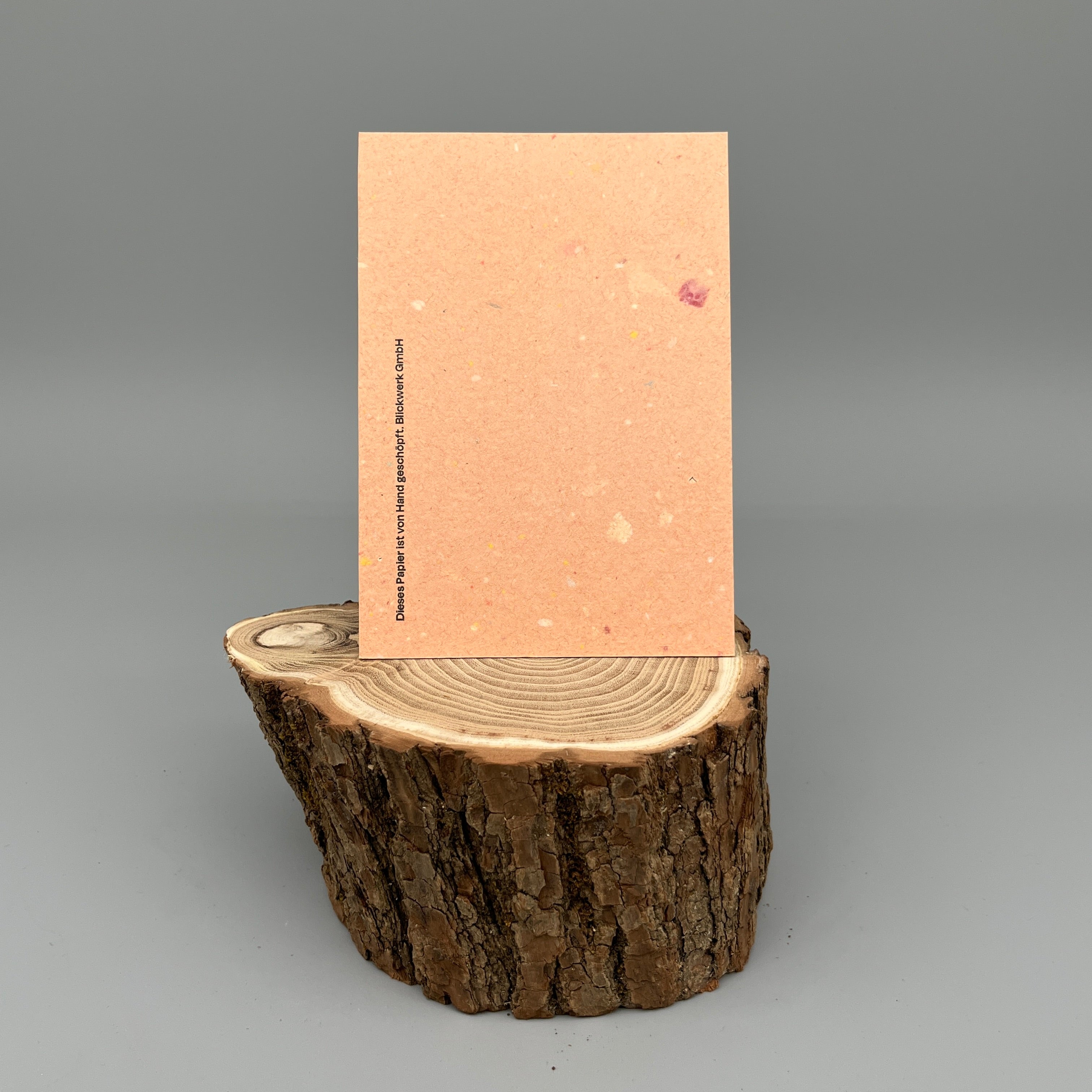 Karte handgeschöpft – Tannenbaum