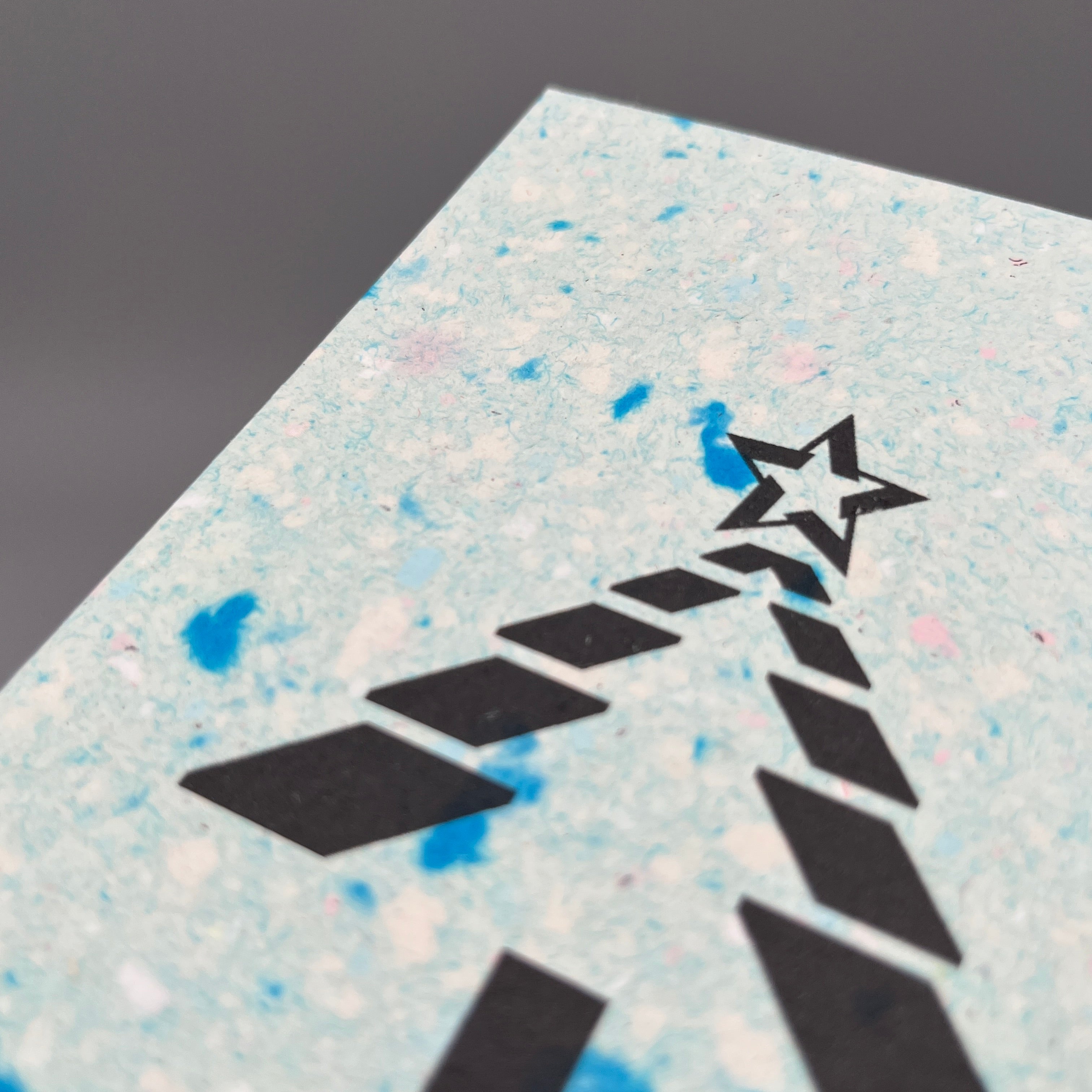 Karte handgeschöpft – Tannenbaum