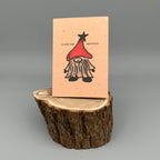 Karte handgeschöpft – Wichteli