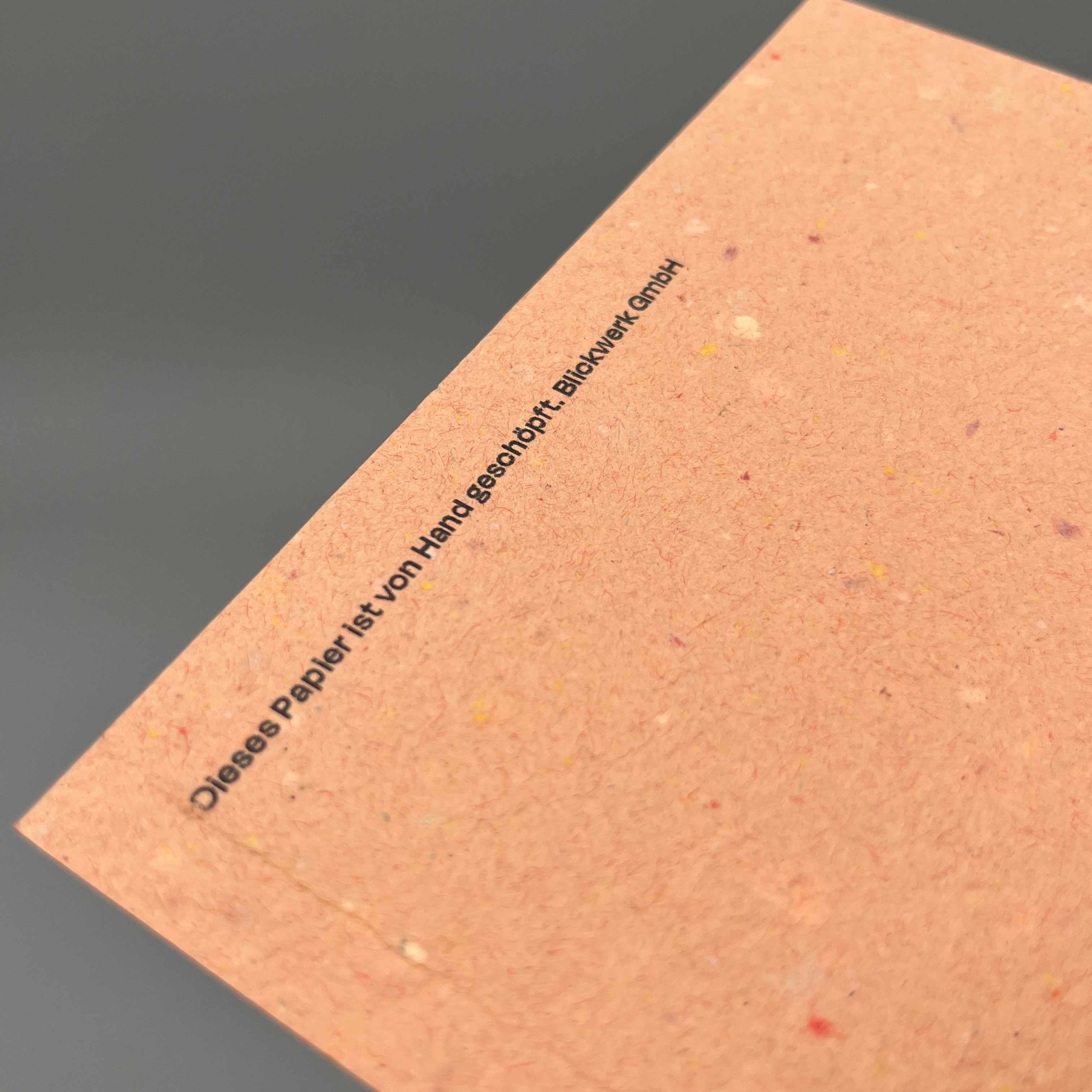 Karte handgeschöpft – Oh Tannenbaum