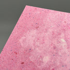 Karte handgeschöpft – Marmor Berry