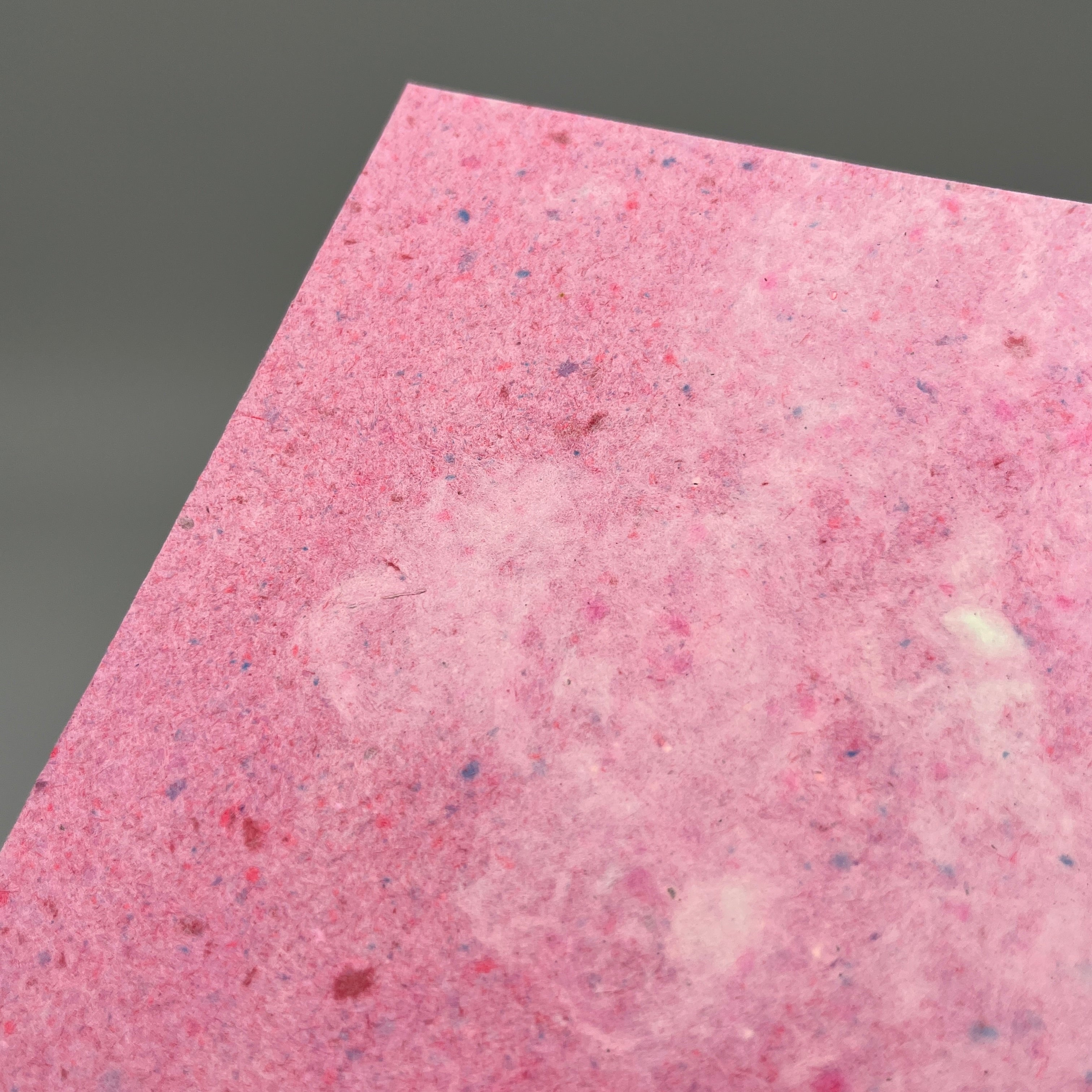 Karte handgeschöpft – Marmor Berry