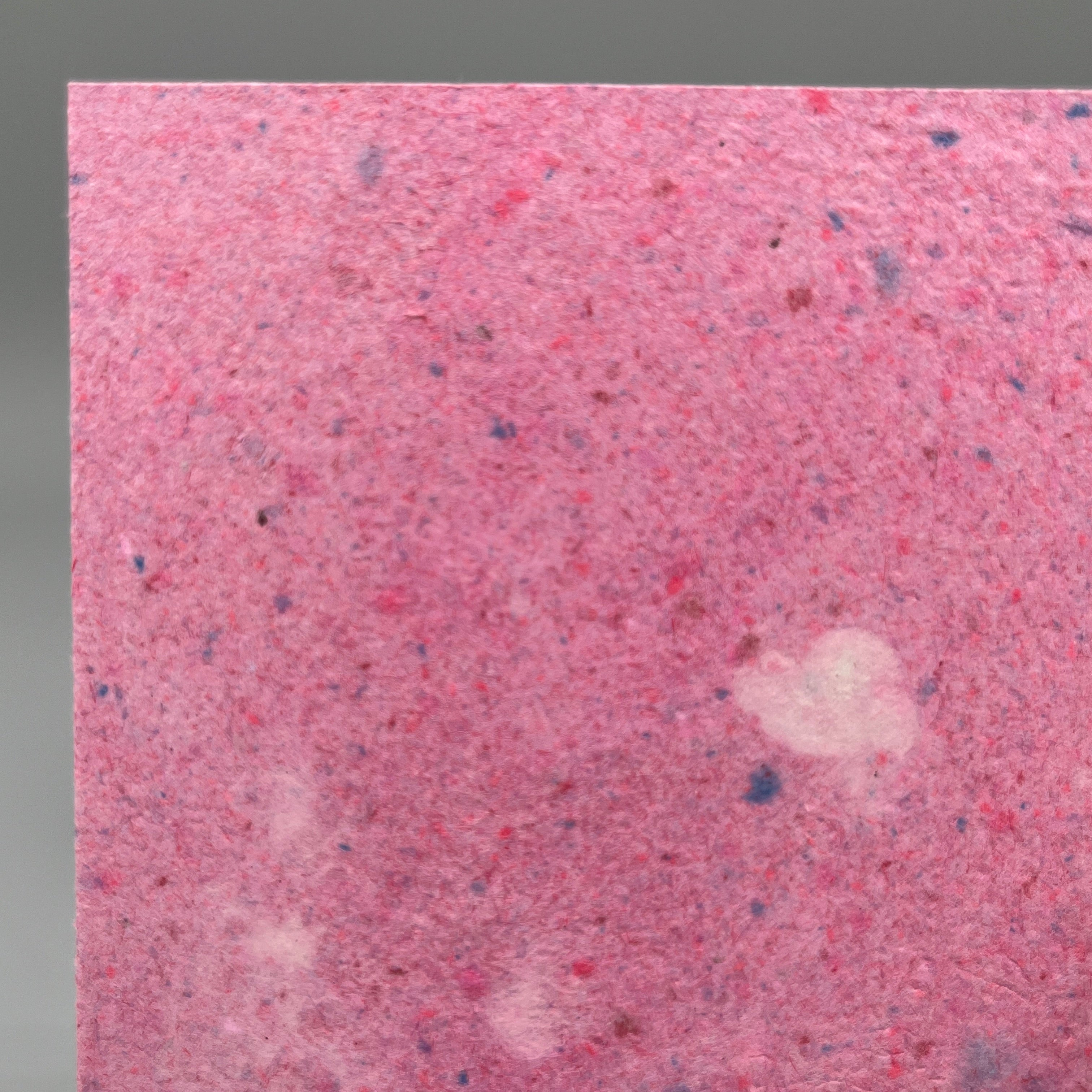 Karte handgeschöpft – Marmor Berry