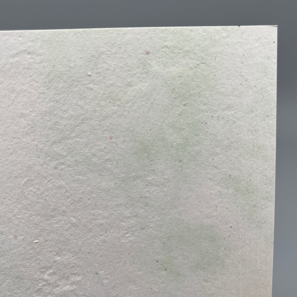 Karte handgeschöpft – Marmor