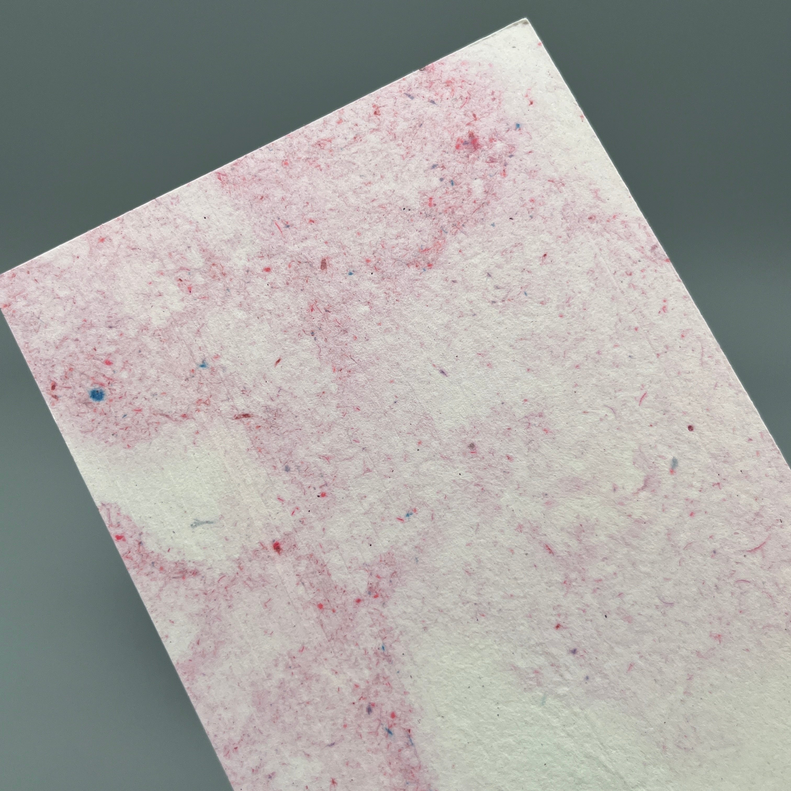 Karte handgeschöpft – Marmor