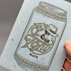 Karte handgeschöpft – El Tony Mate