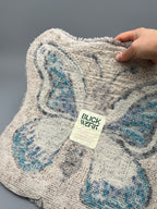 Handgefertigter Teppich, Schmetterling